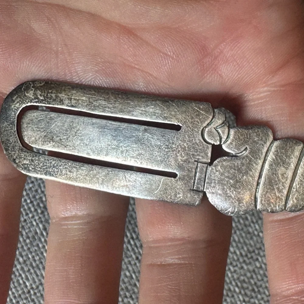 Vintage Sterling Silver Mexican Paidano Bookmark